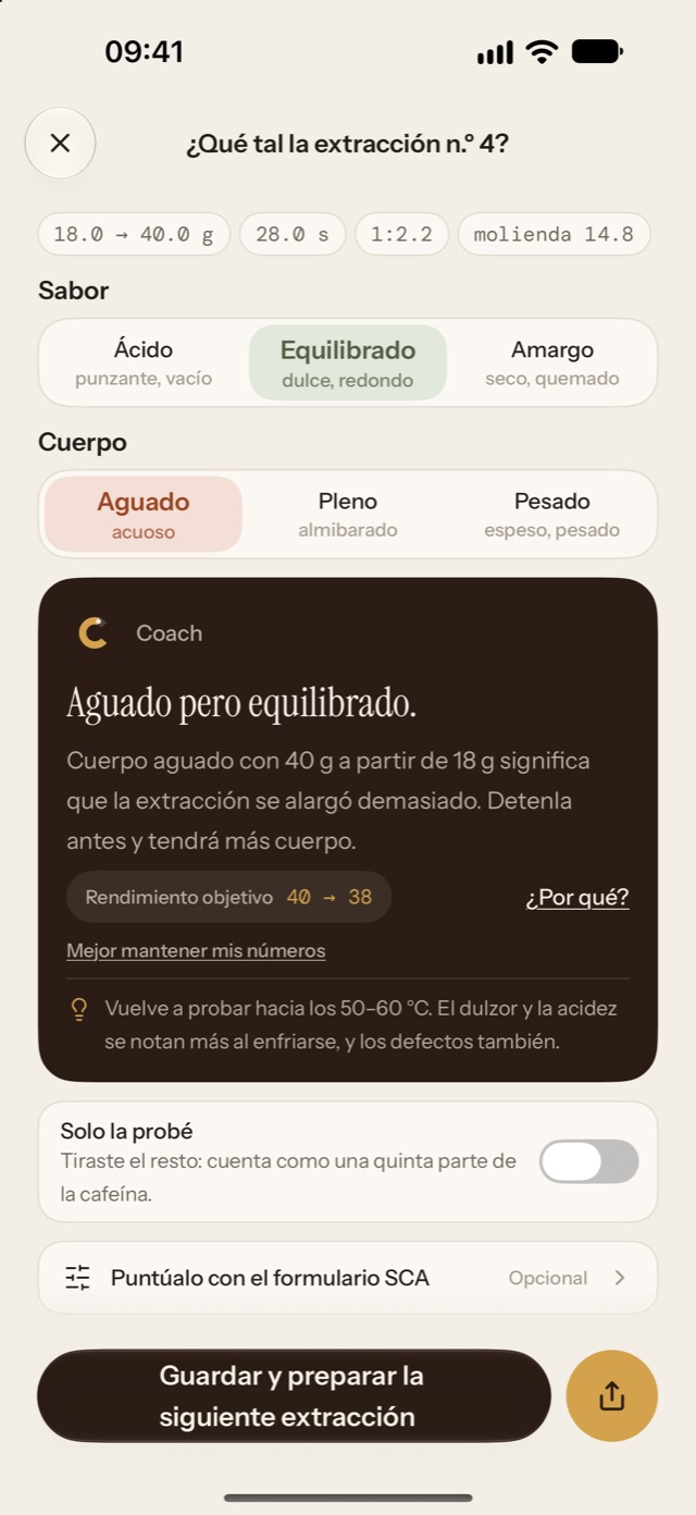 Un cambio por taza