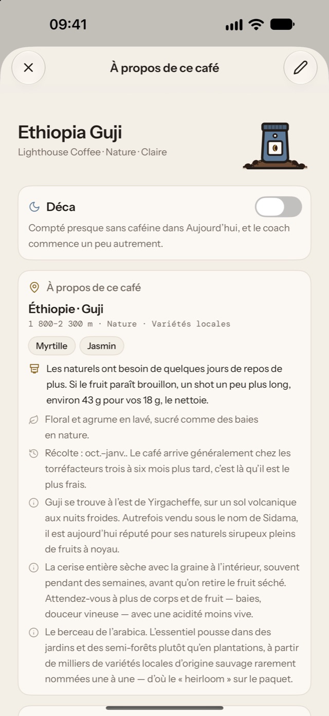 Tapez le nom inscrit sur le paquet ou scannez son étiquette.
